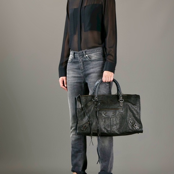 ✨😍✨ Balenciaga Work Bag in Rare Blue - Picture 2 of 9